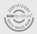 Siegel - BWG, Zertifiziert nach Maas